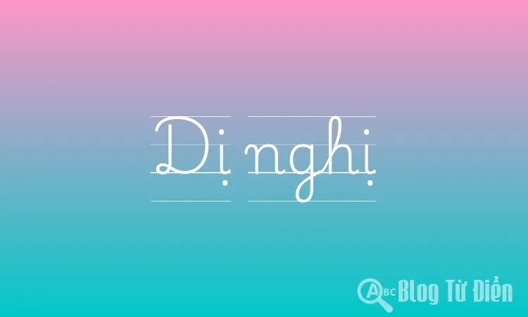 Dị nghị