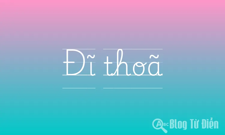 Đĩ thoã
