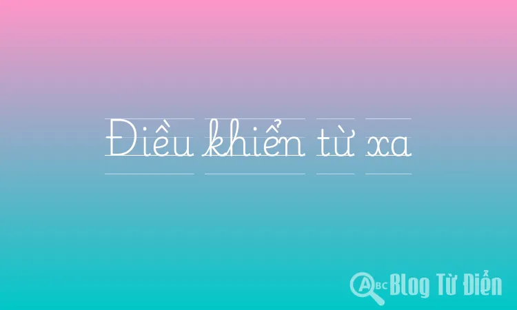 Điều khiển từ xa