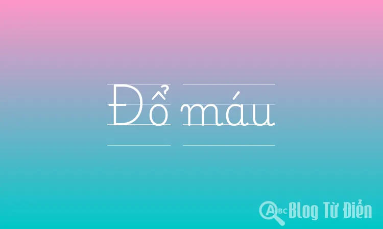 Đổ máu