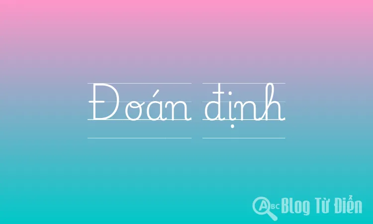Đoán định