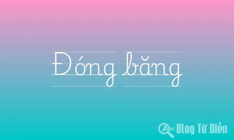 Đóng băng