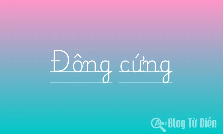 Đông cứng