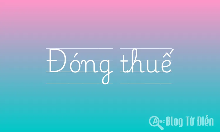 Đóng thuế