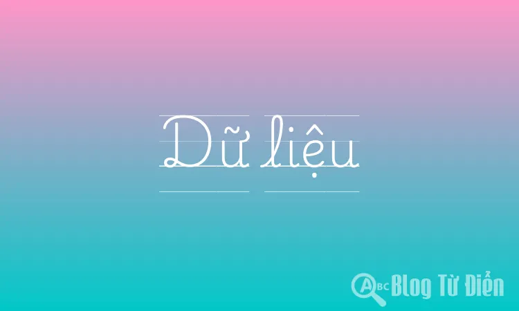 Dữ liệu