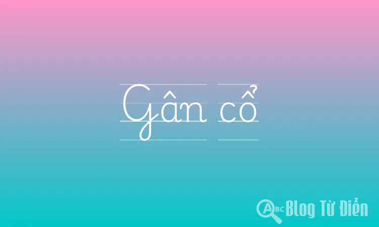 Gân cổ