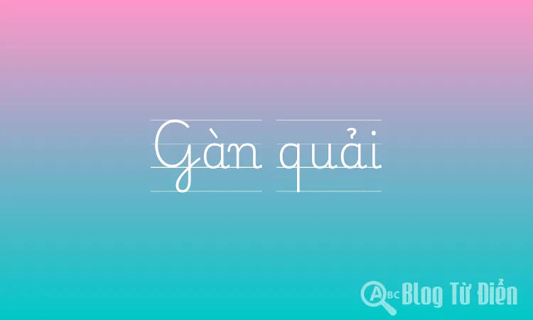Gàn quải