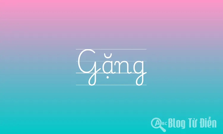 Gặng
