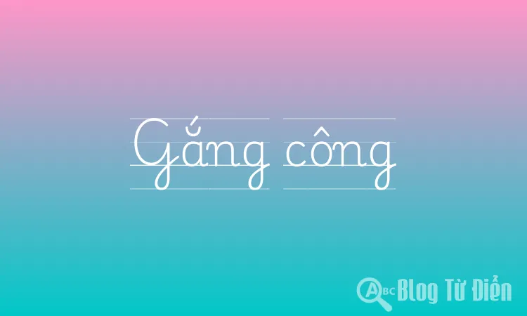 Gắng công