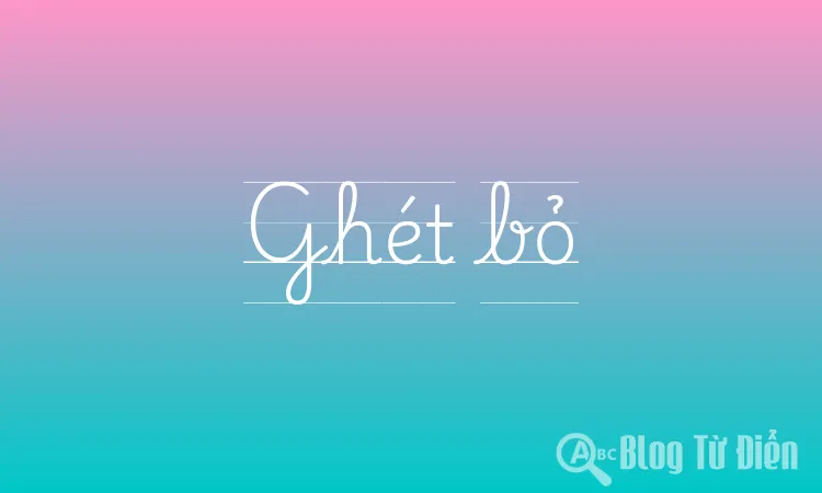 Ghét bỏ
