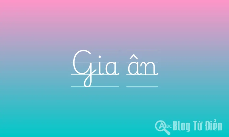 Gia ân