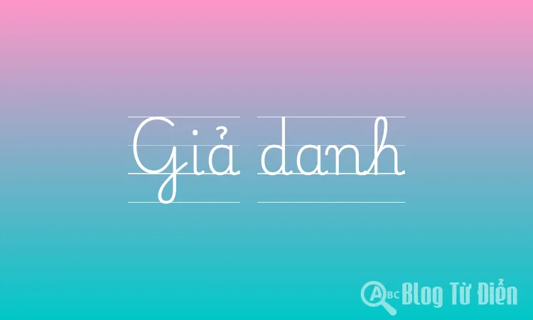 Giả danh