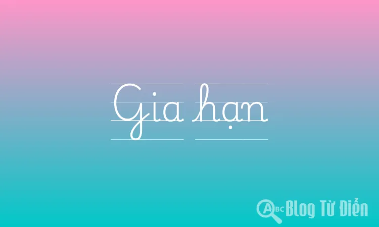 Gia hạn