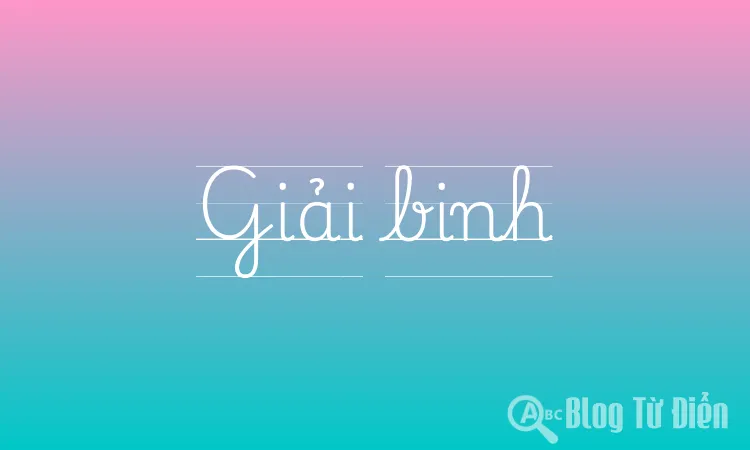 Giải binh