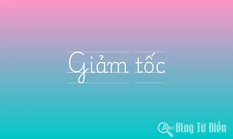 Giảm tốc