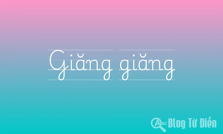 Giăng giăng