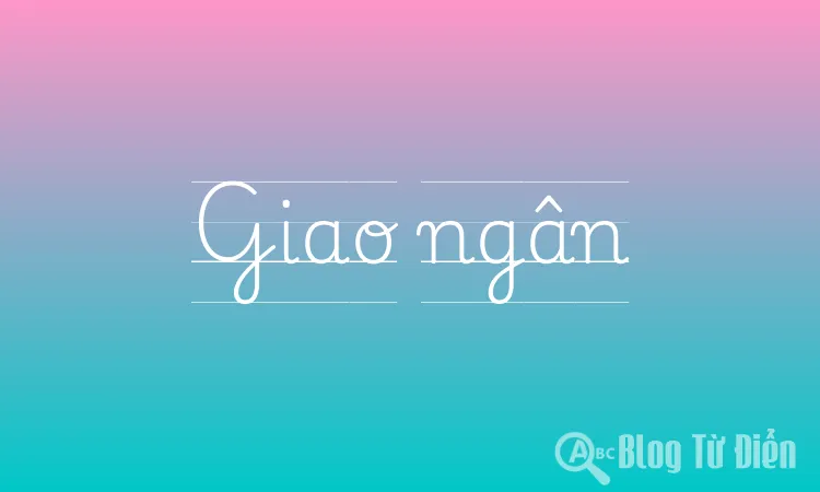 Giao ngân