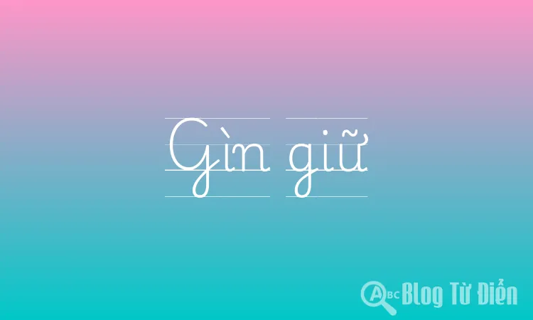 Gìn giữ
