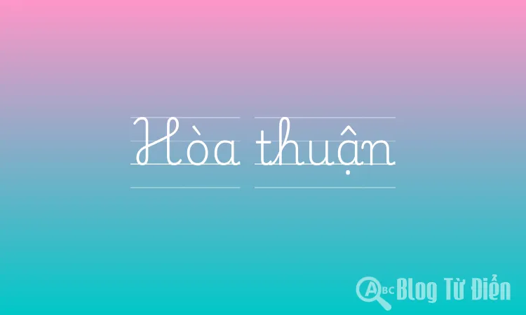 Hòa thuận