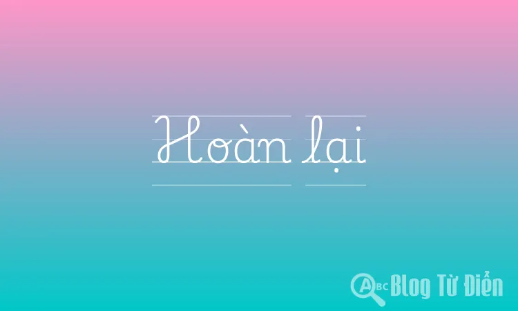 Hoàn lại