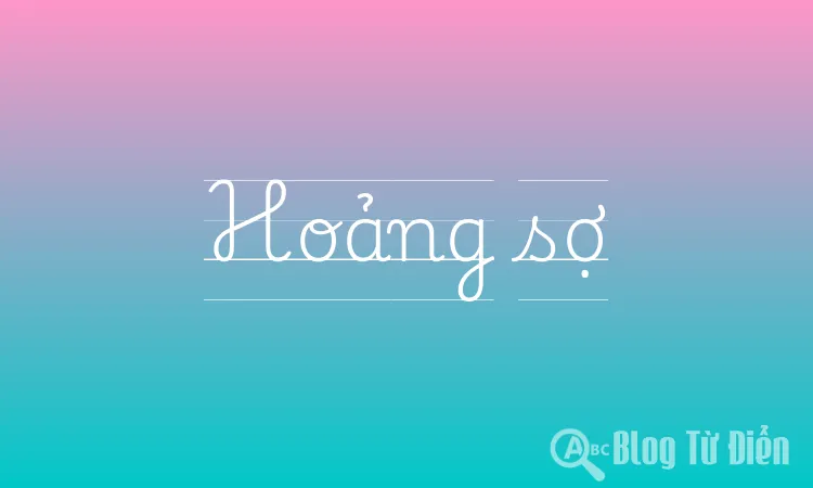 Hoảng sợ