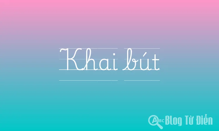 Khai bút