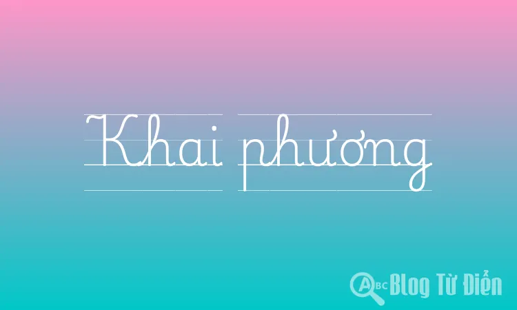 Khai phương