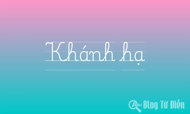 Khánh hạ