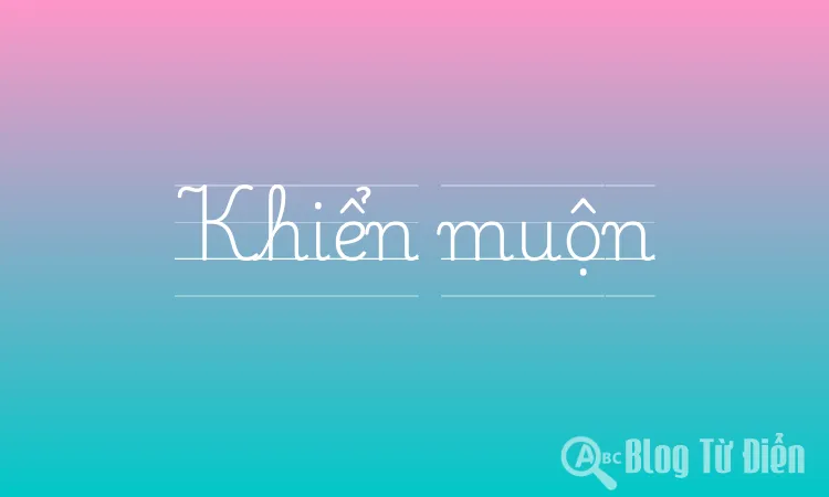 Khiển muộn
