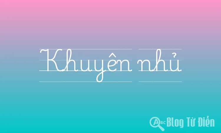 Khuyên nhủ