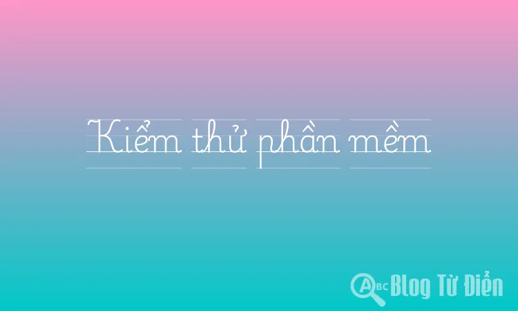 Kiểm thử phần mềm