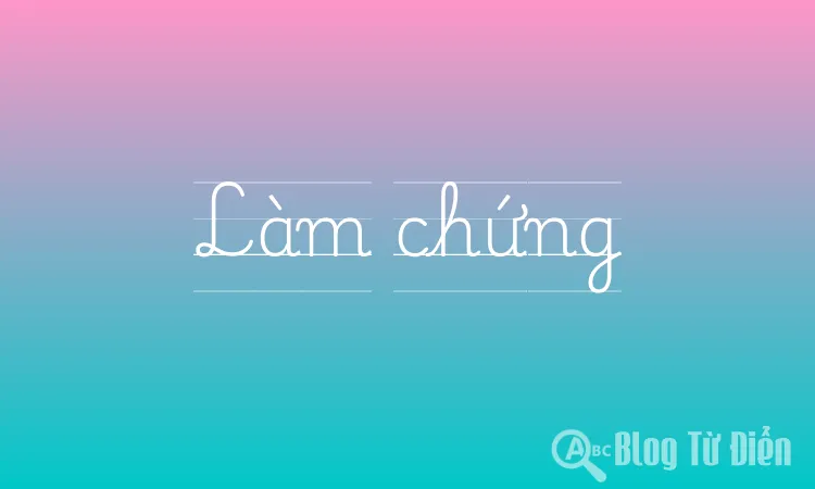 Làm chứng