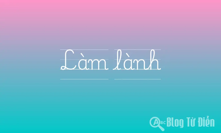 Làm lành
