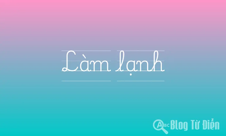 Làm lạnh