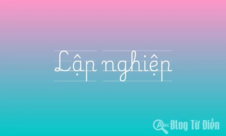 Lập nghiệp