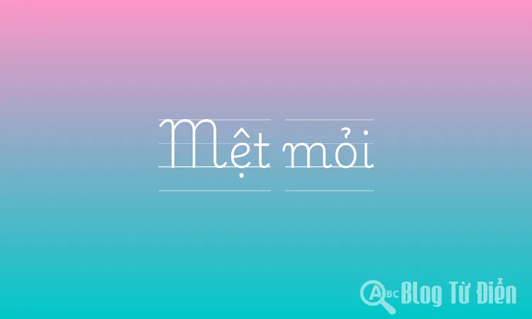 Mệt mỏi