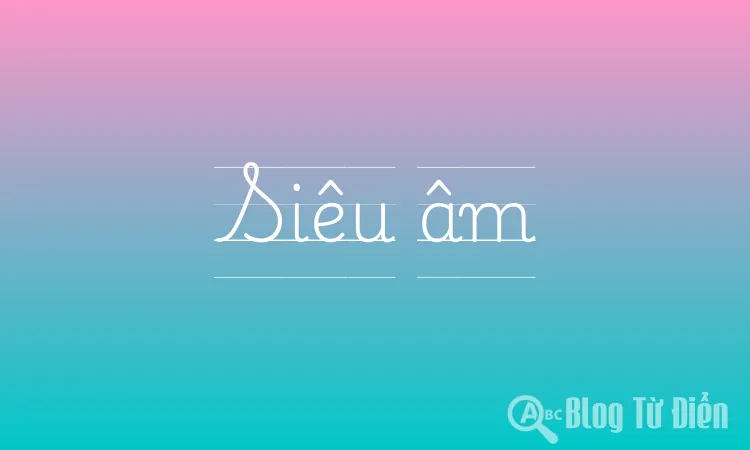 Siêu âm