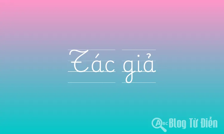 Tác giả