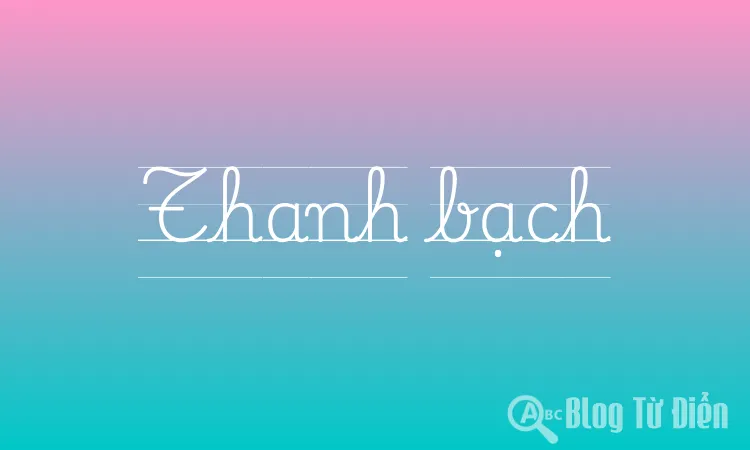 Thanh bạch