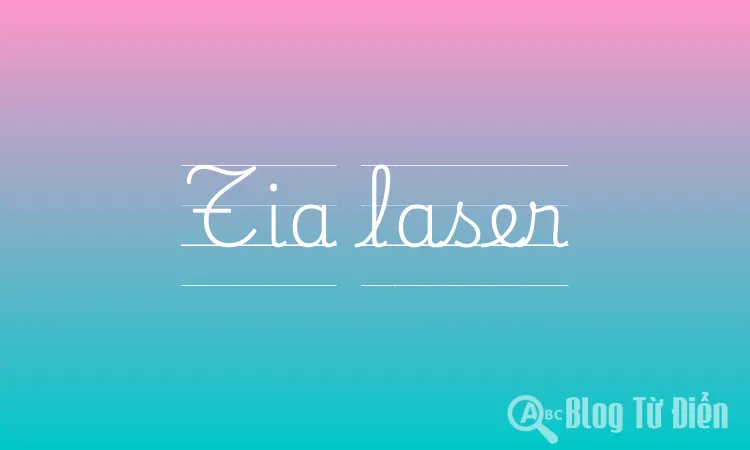 Tia laser