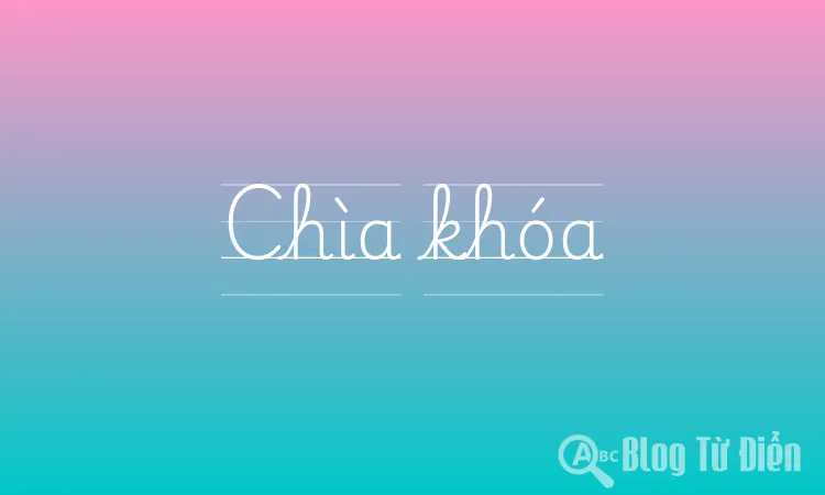Chìa khóa