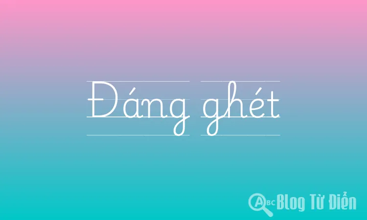 Đáng ghét