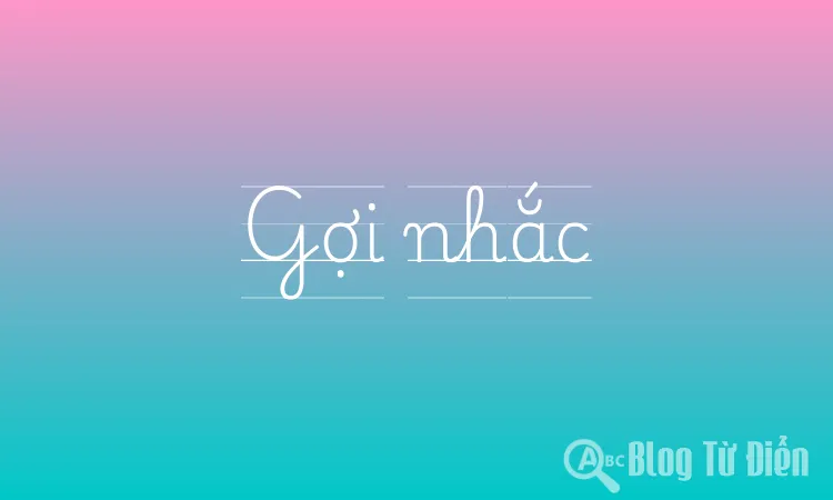 Gợi nhắc