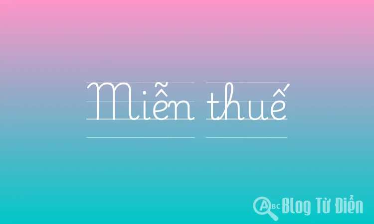 Miễn thuế