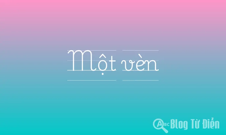 Một vèn