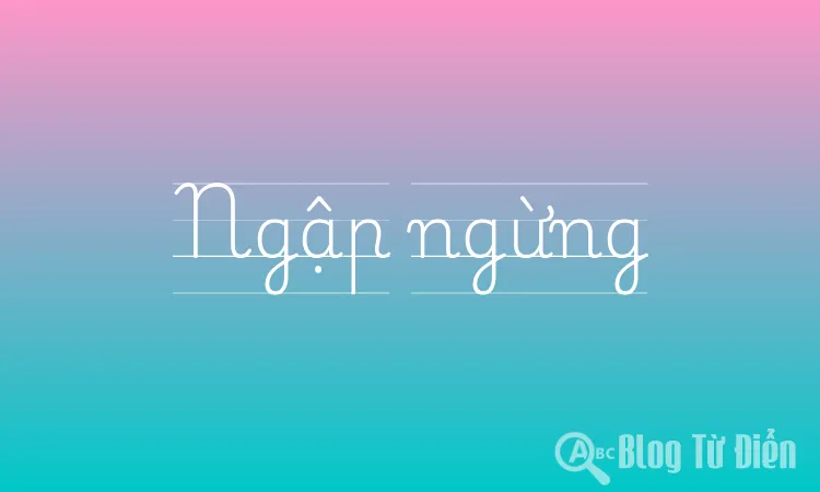 Ngập ngừng