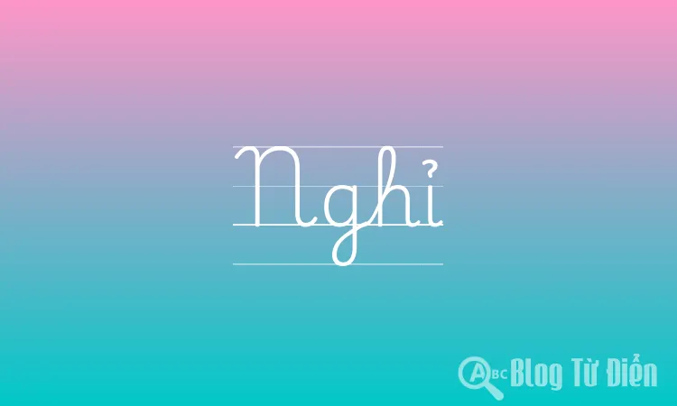 Nghỉ