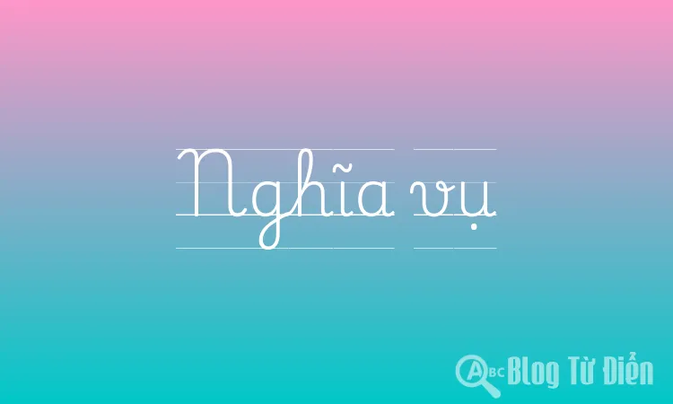 Nghĩa vụ