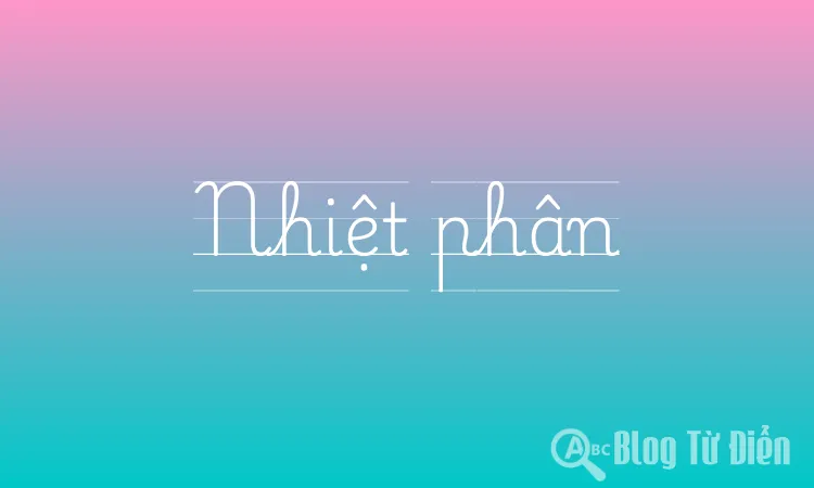 Nhiệt phân
