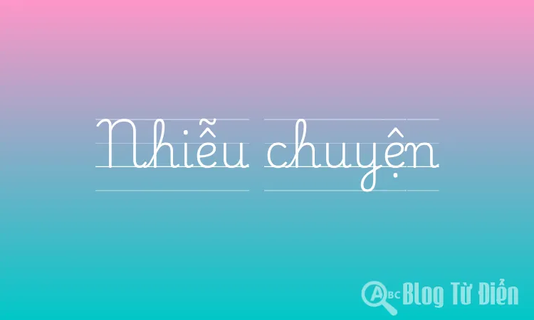 Nhiễu chuyện